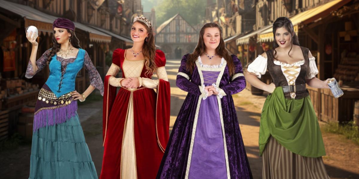 Women's Renaissance Dresses
